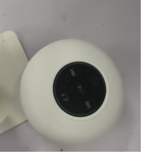 Waterproof Bluetooth Speaker with Suction Cup and LED Light