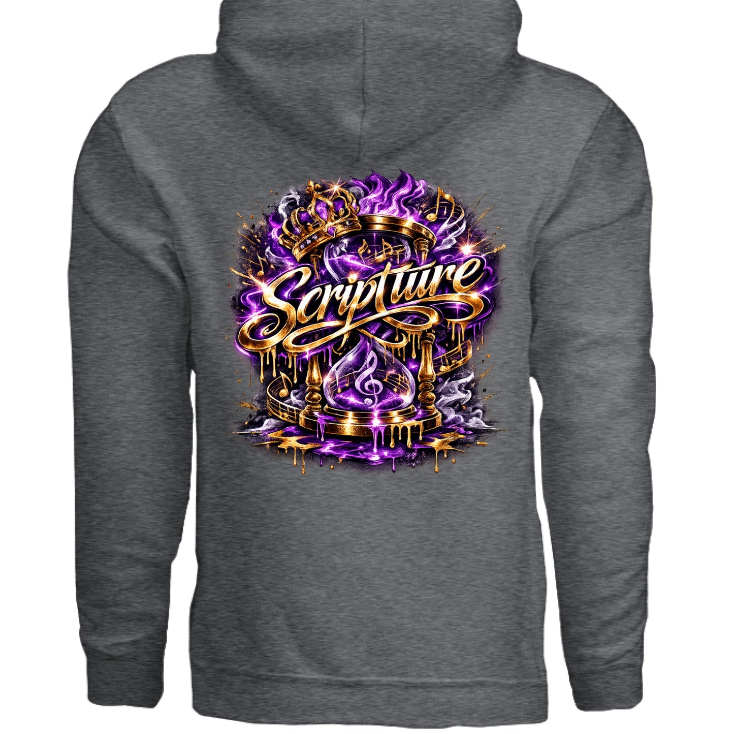 DARK HEATHER - BACK