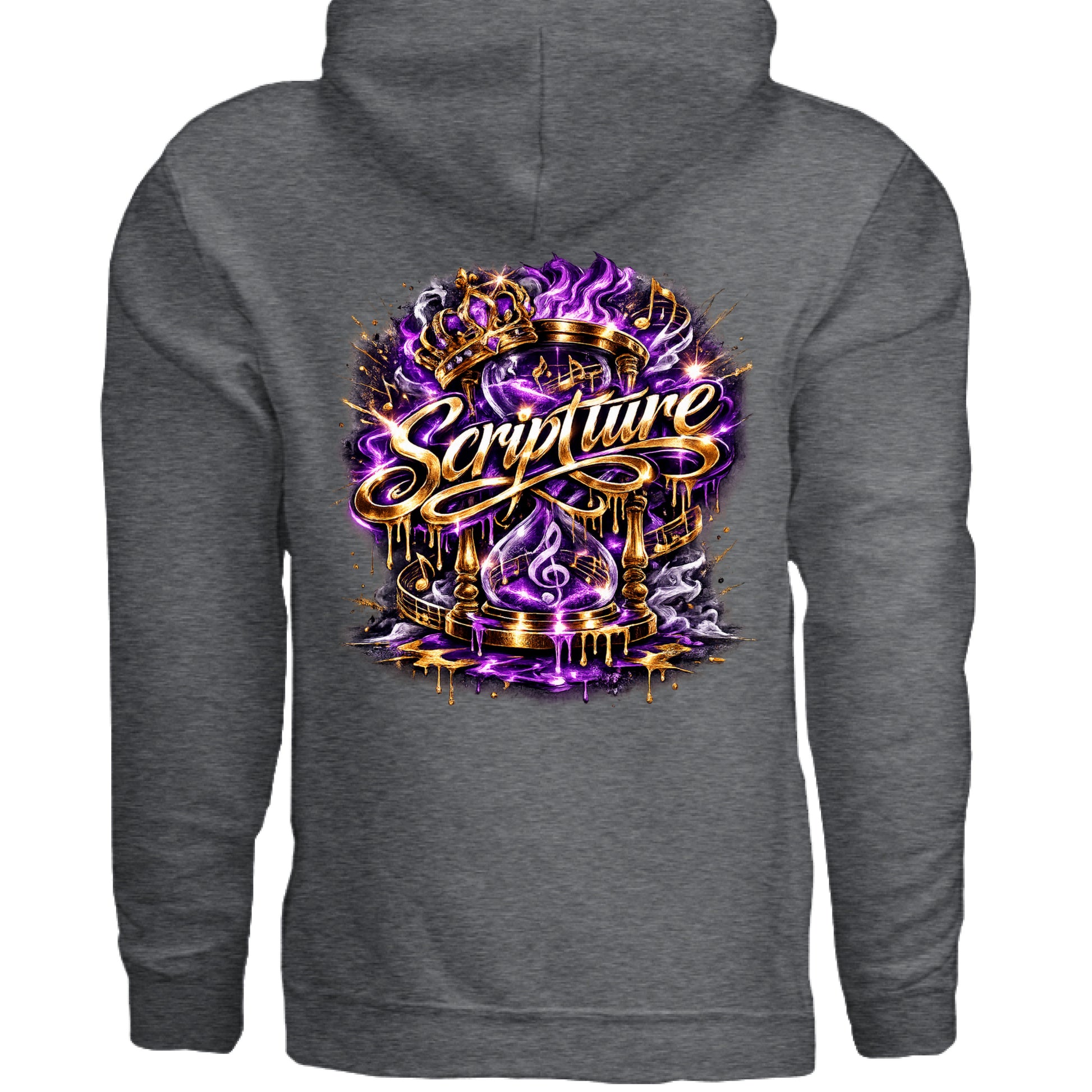 DARK HEATHER - BACK