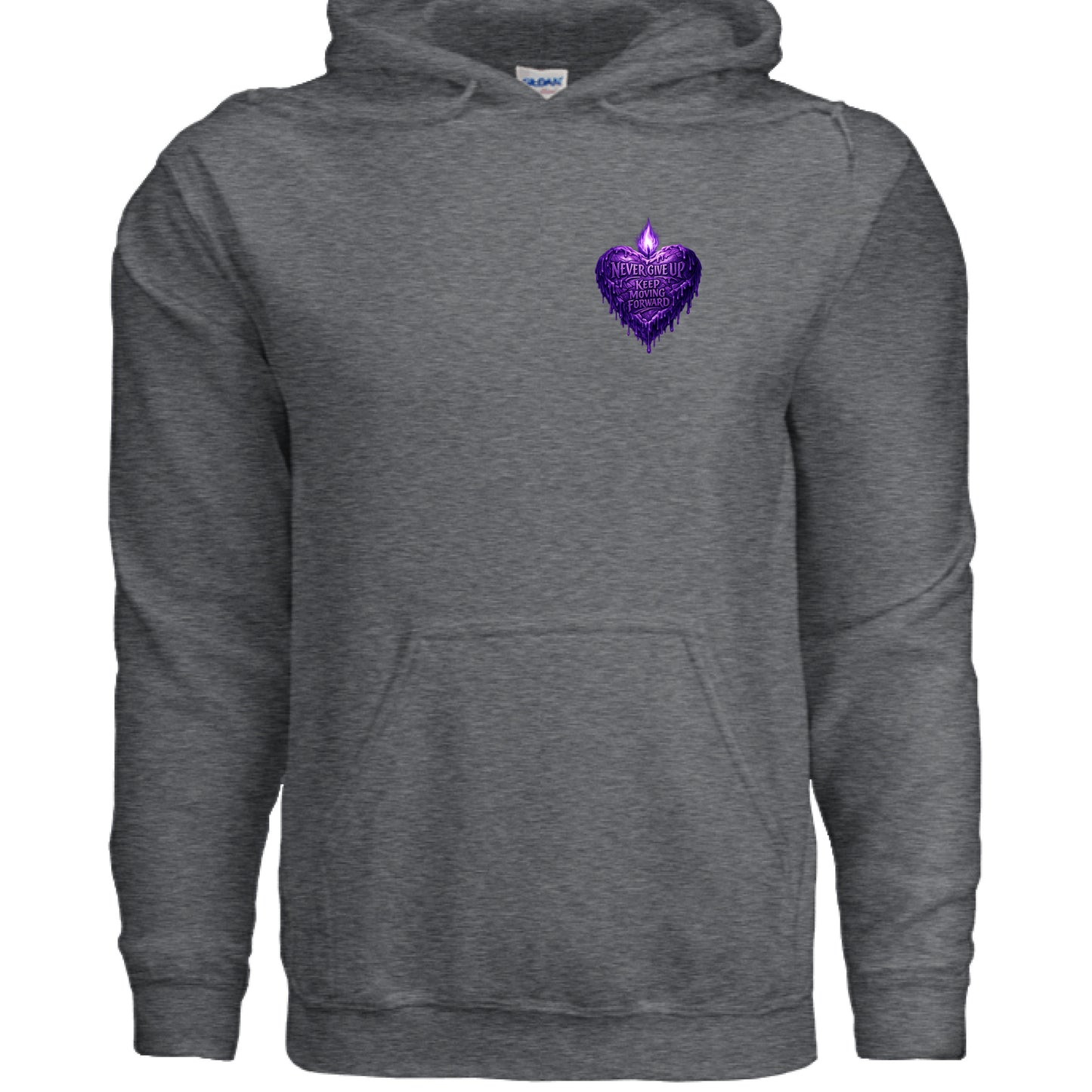 DARK HEATHER - FRONT