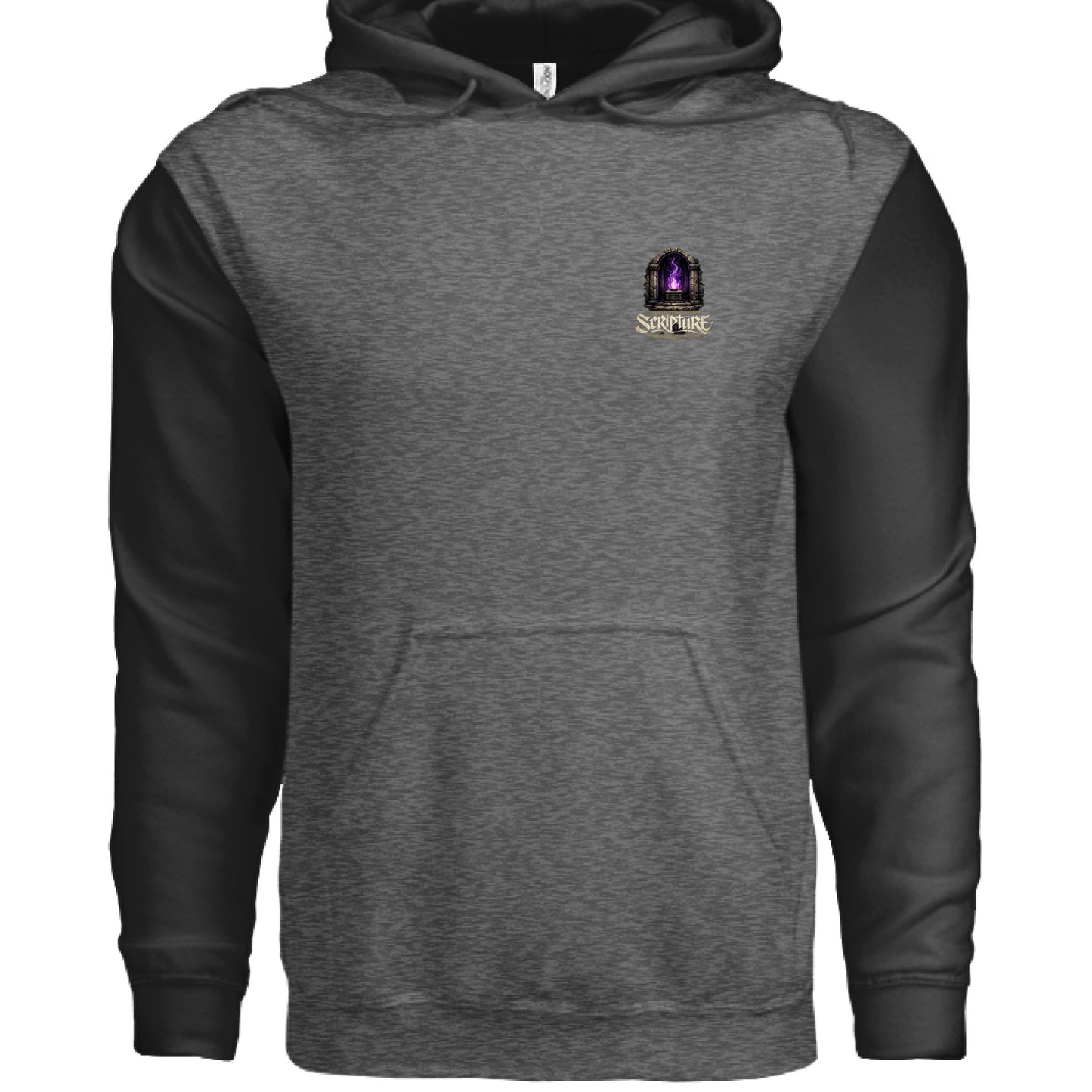 Charcoal Heather/ Black - FRONT