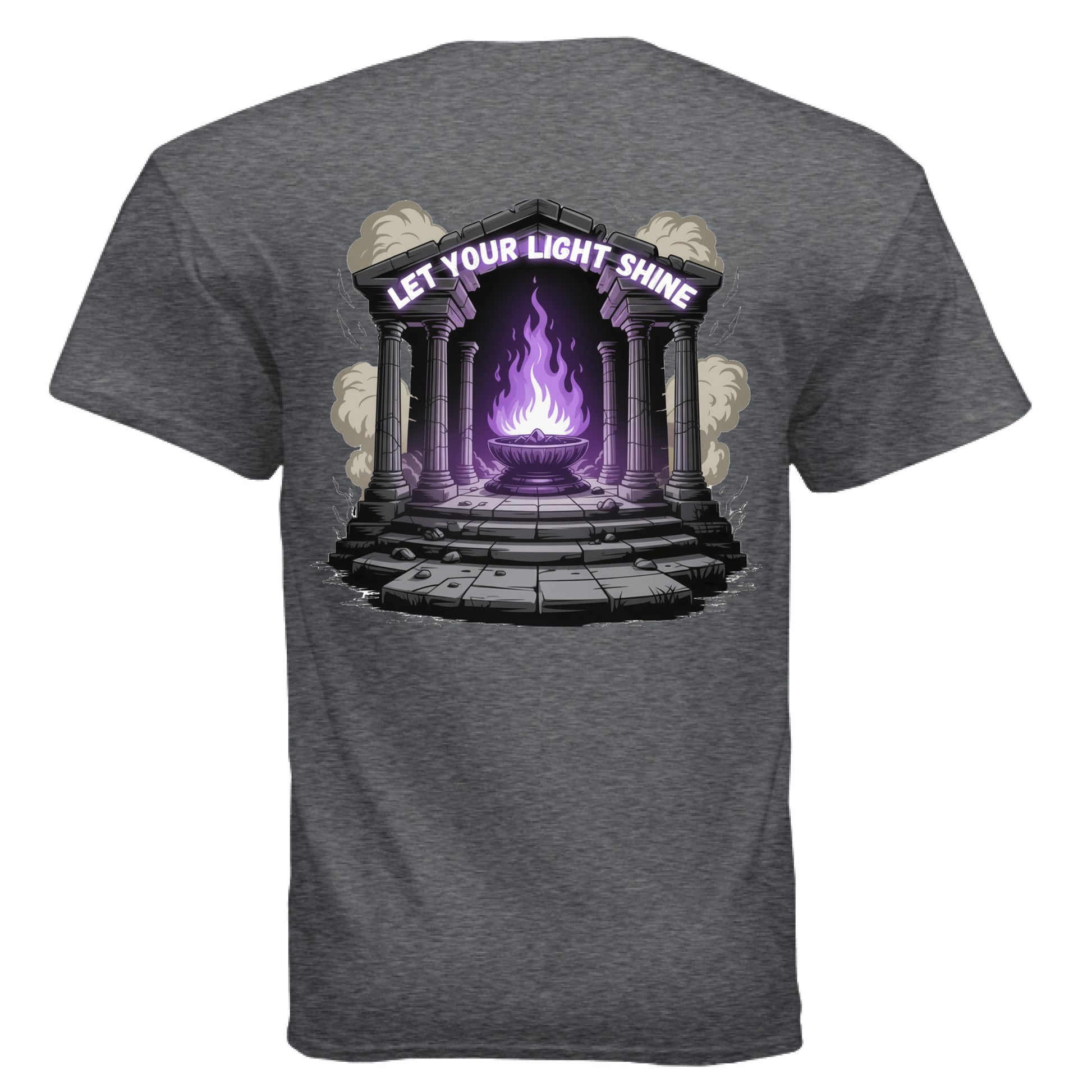 DARK HEATHER - BACK