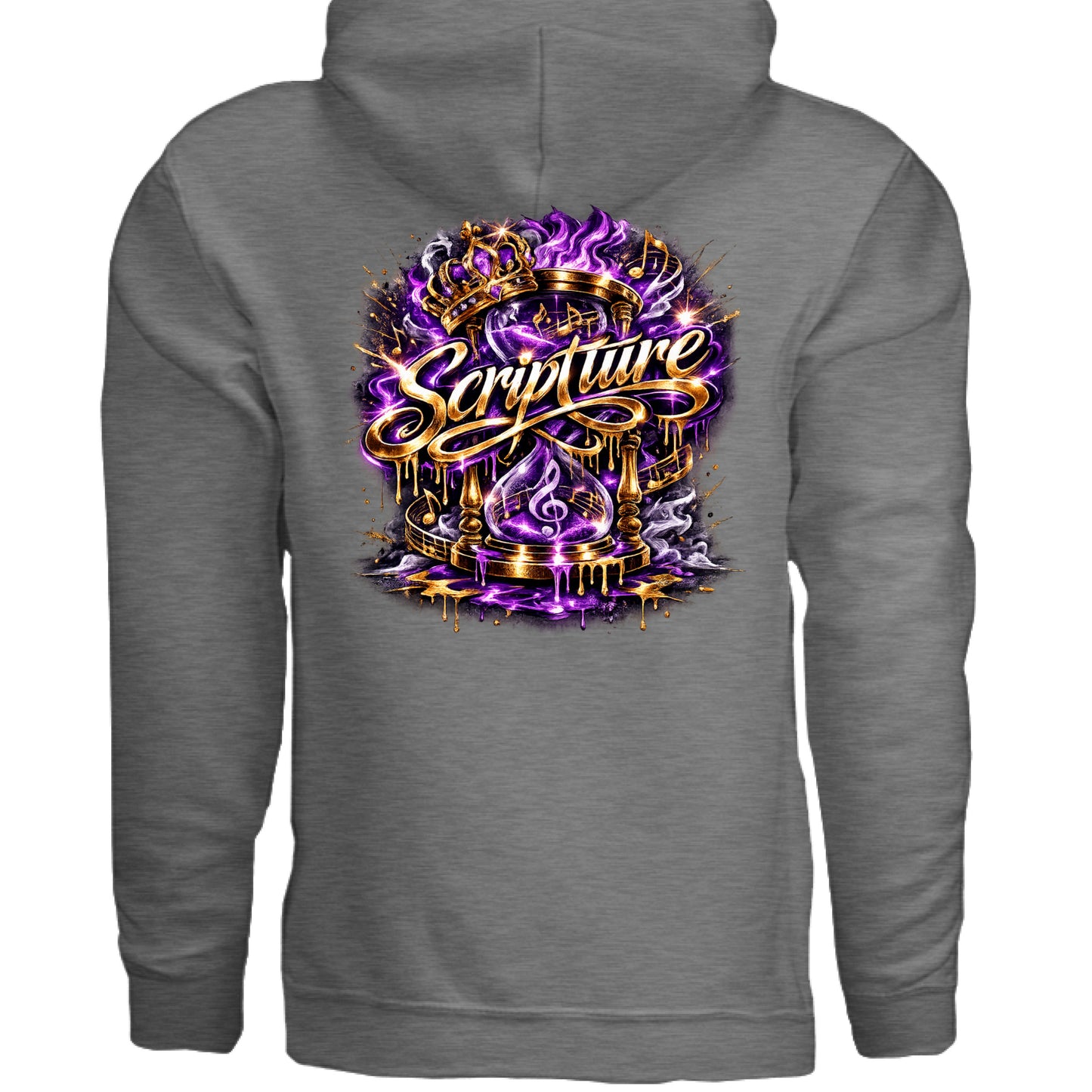 GRAPHITE HEATHER - BACK