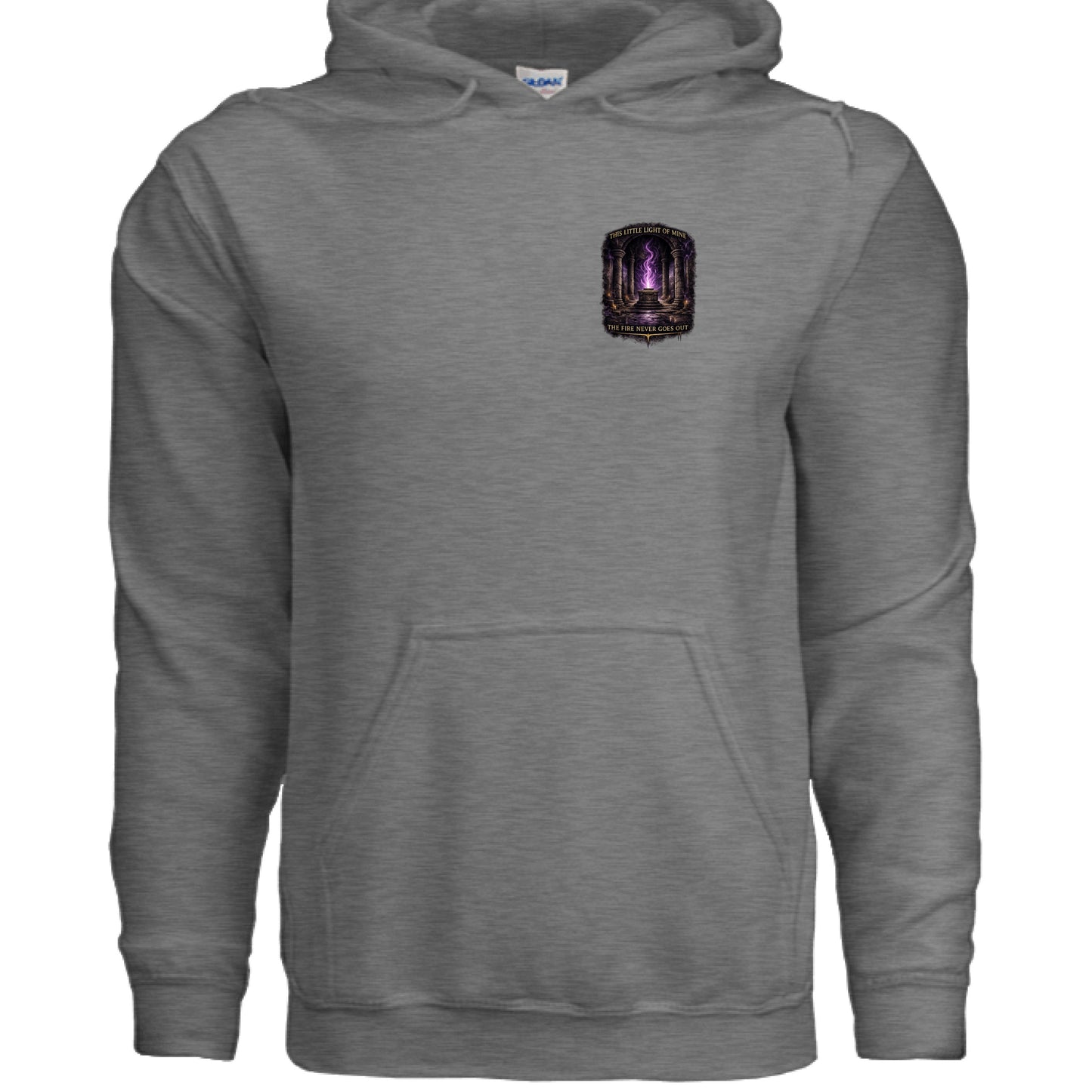 GRAPHITE HEATHER - FRONT